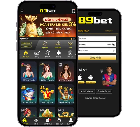 Giao diện ứng dụng mayclub hiển thị nhiều trò chơi casino và thể thao